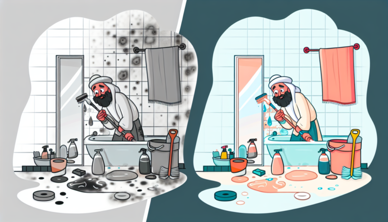 욕실 곰팡이 잡는 쉬운 방법, 궁금하시죠?