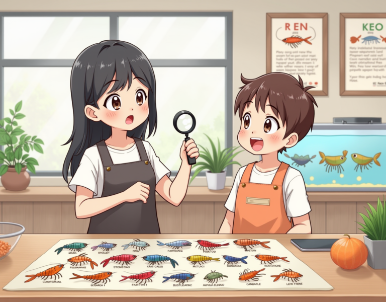 초보자도 실패 없이 기를 수 있는 관상새우는?