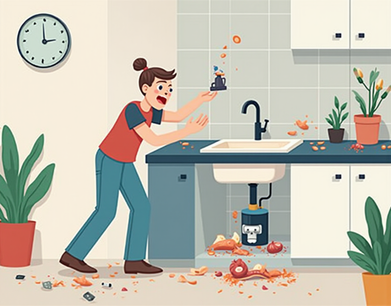 음식물처리기 싱대 설치, 위생과 편리는 괜찮지만 단점 체크해봐요