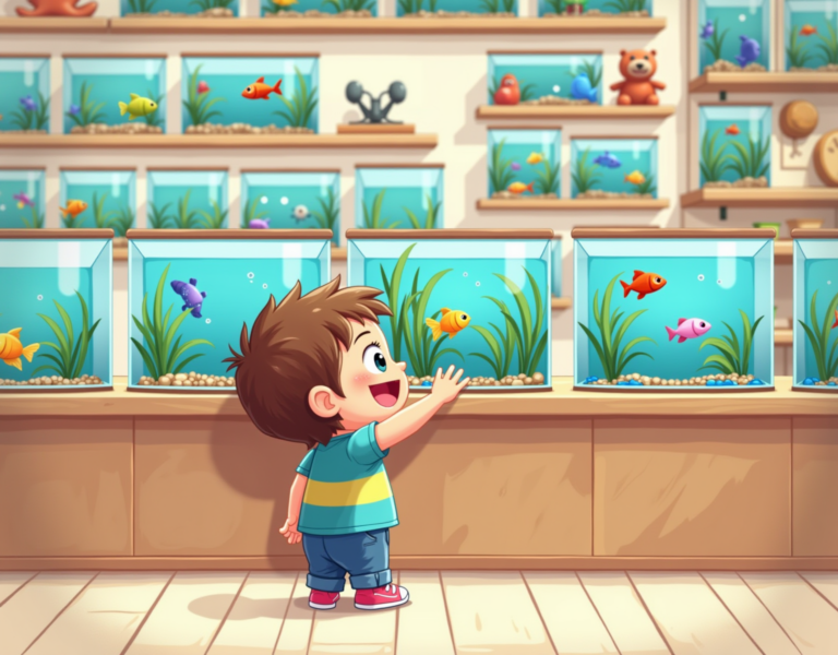 홈 아쿠아리움 시작하기, 구피가 안내합니다 🐟