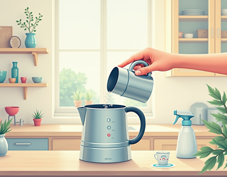 커피포트 물때 딱 걸렸다면? 구연산·베이킹소다로 쉽게 잡아내세요!