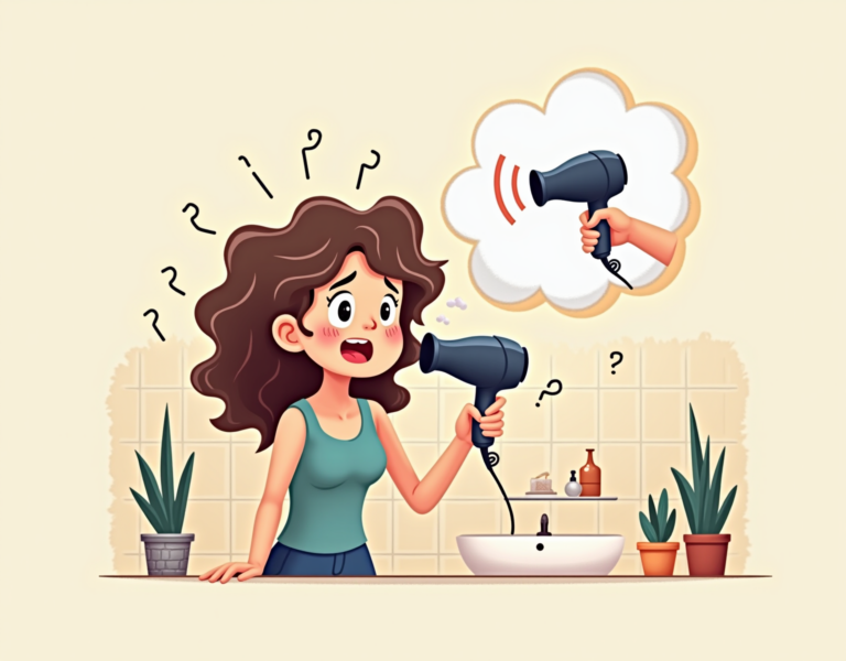 헤어 드라이어 시끄럽다고? 소음 줄이는 꿀팁 대방출!