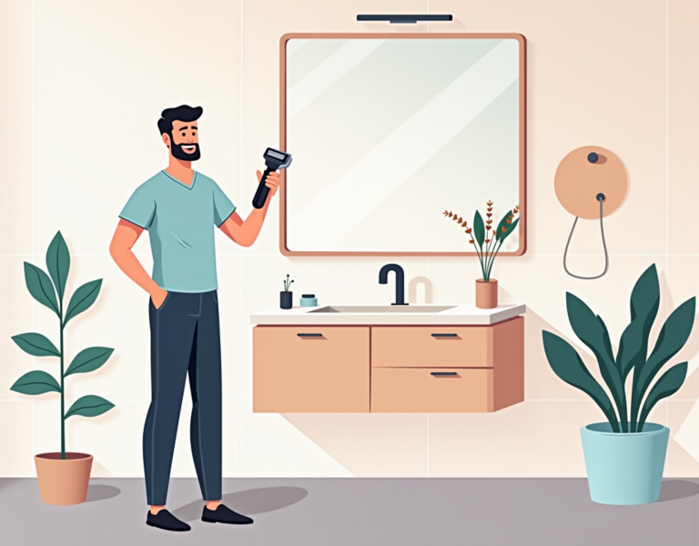 혁신 면도기 하이브리드, 편리하고 효과적인 면도 경험