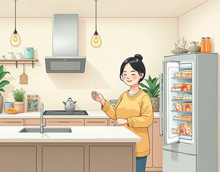 신선함과 효율성을 동시에! 뚜껑형 김치냉장고의 매력