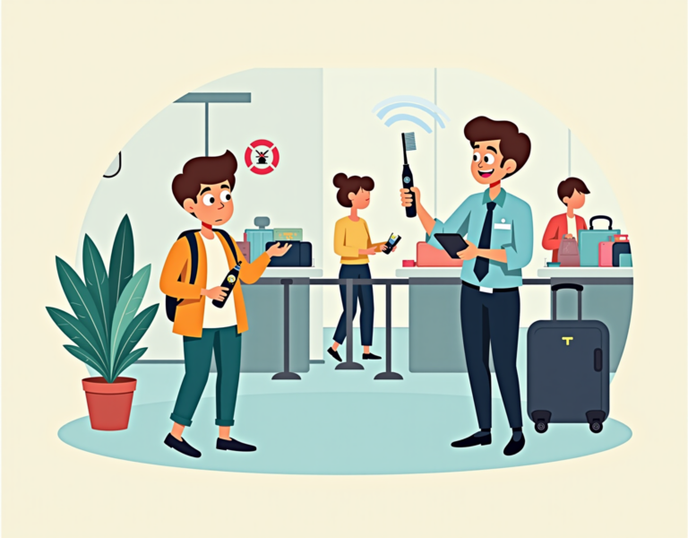 전동칫솔 여행 가져가기, OK? 이렇게 하세요!