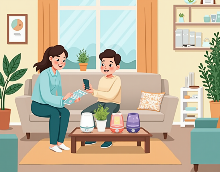 겨울철 건조한 실내 공기 고민이신가요? 가열식 가습기로 해결하세요!