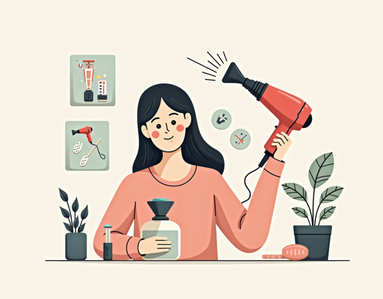 헤어드라이어 필터 청소와 과열 예방으로 내구성 올리기