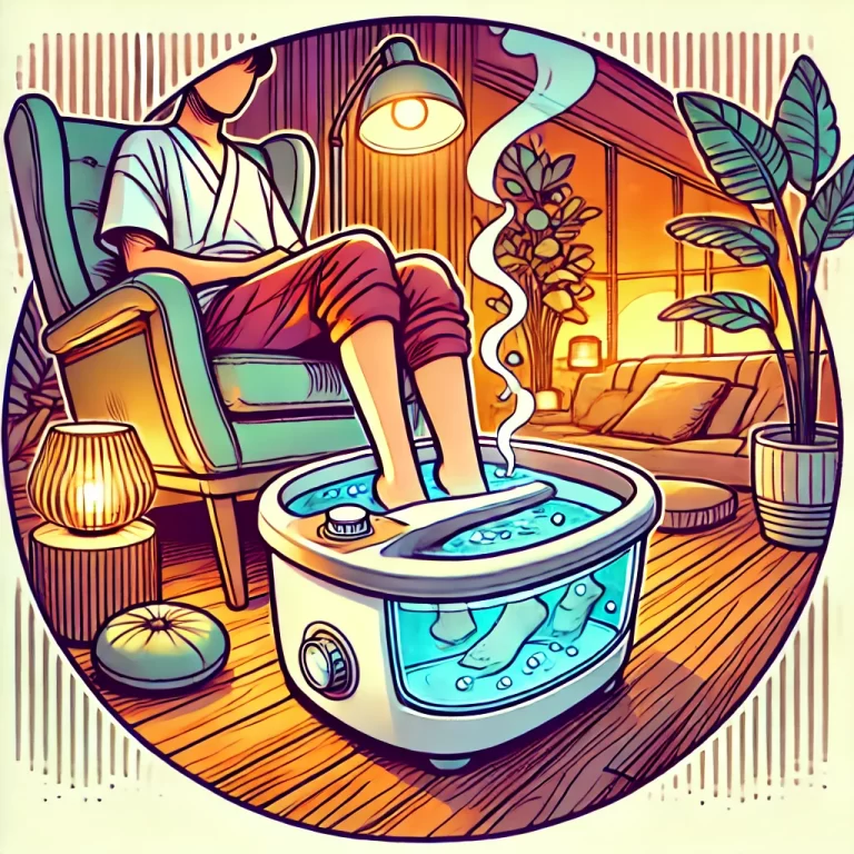 스팀족욕기로 편안한 발 관리하는 지혜로운 방법 💆‍♀️