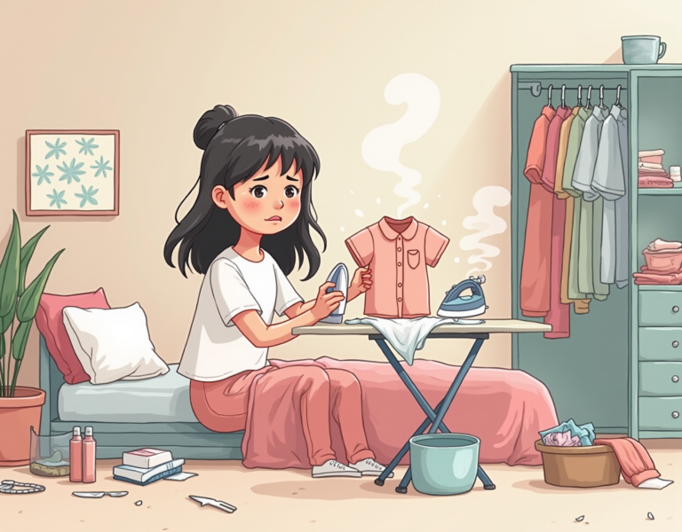 스팀다리미와 안 맞는 옷, 주의하면 오래 입을 수 있어요 👍