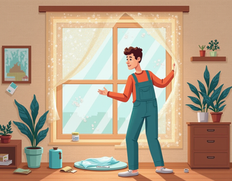 따뜻한 겨울나기 DIY 꿀템! 붙이는 단열 뽁뽁이 활용법