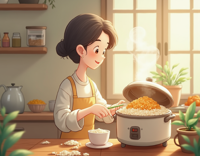 간편하고 영양만점, 전기밥솥으로 굴밥 요리해요 🥘