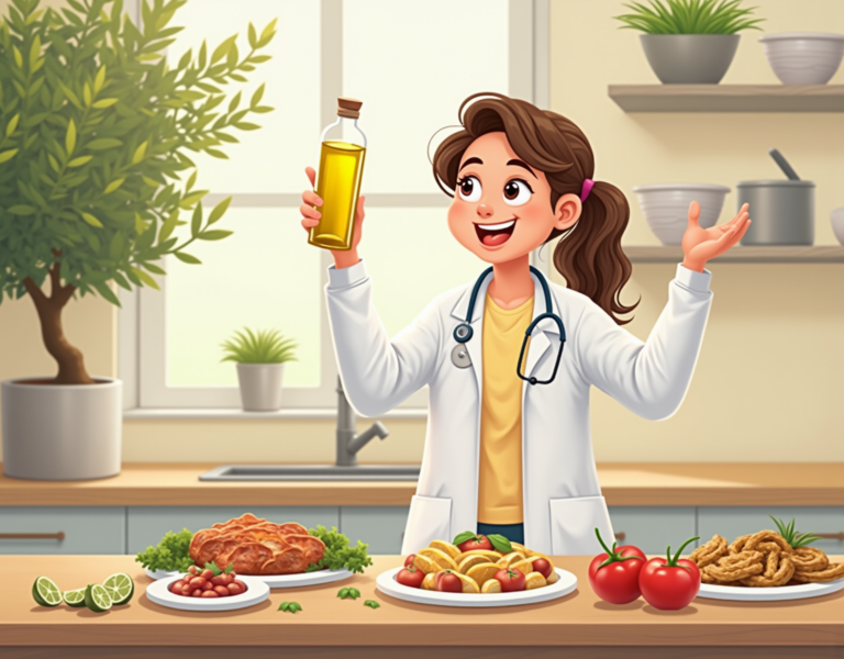 올리브오일로 건강하게 살아요 💪