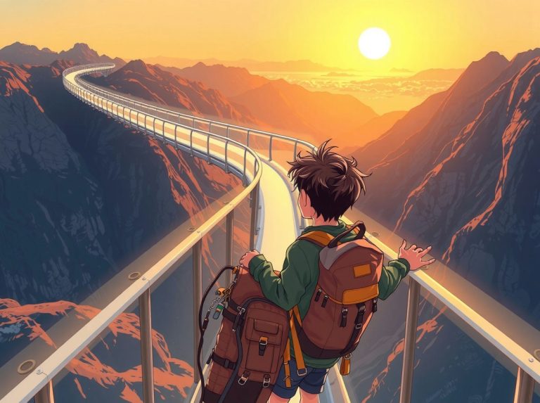 높이 공포증이 있어도 괜찮아: 등기산 스카이워크 안전 가이드