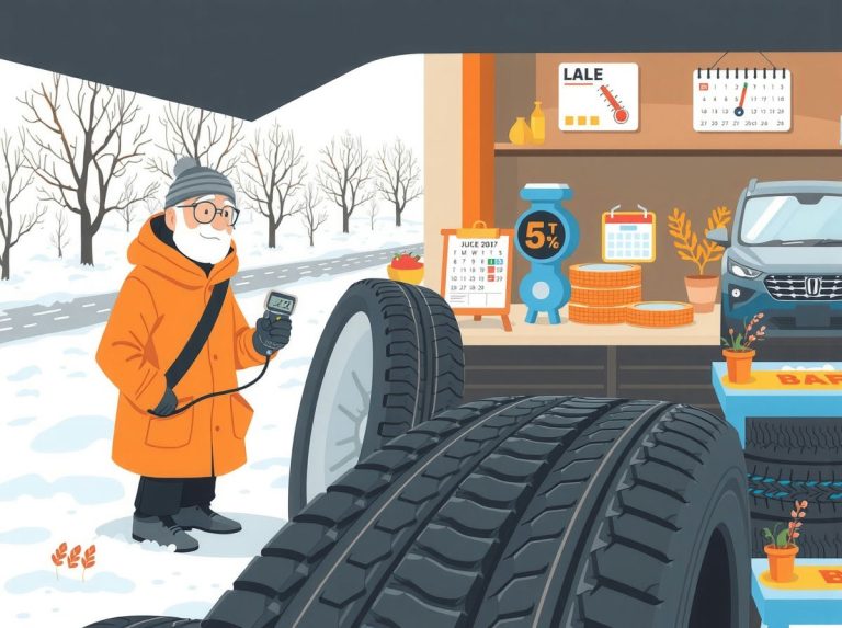스노우타이어 교체 시기 놓치지 않기: 2026년 지역별 기온 기준 체크리스트