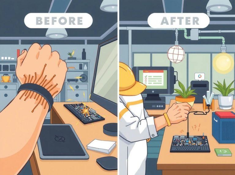 정전기방지 팔찌 사용자 리뷰 분석 및 실제 효과 검증