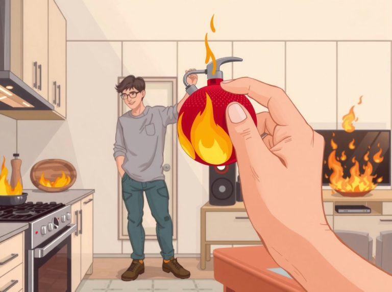 투척용소화기 안전성 평가와 위험 요소