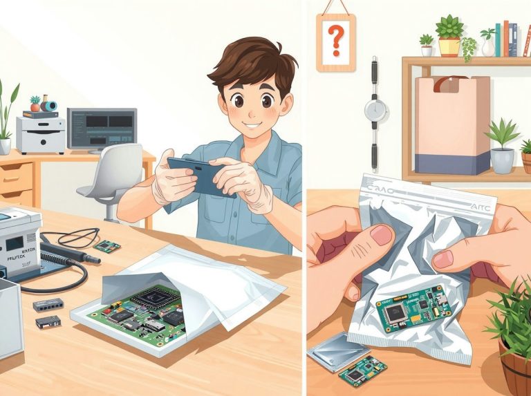 정전기방지 봉투의 두께와 재질: 75μm와 100μm의 차이