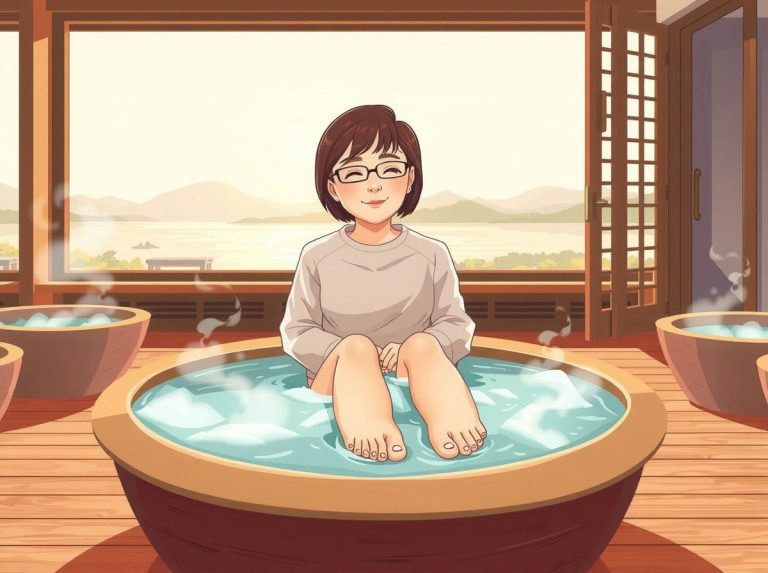 족욕장 방문 전 알아야 할 덕산온천의 실용 정보