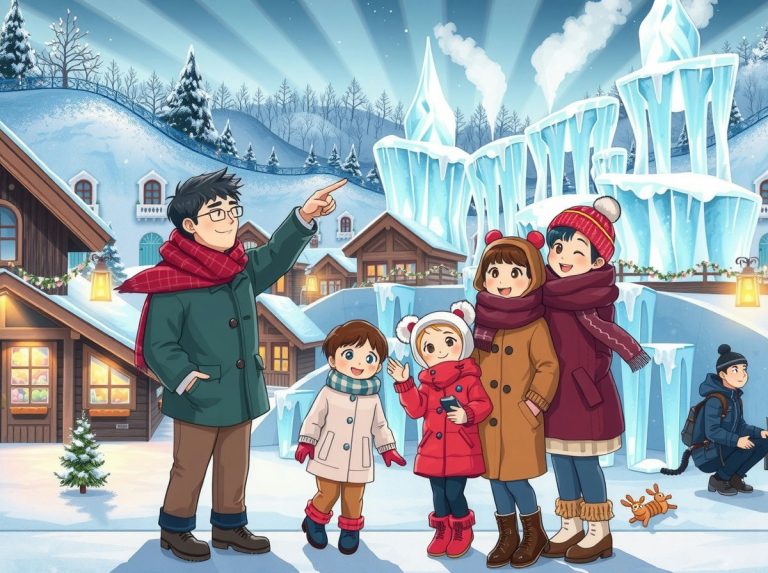 얼음축제 사진 촬영 완벽 가이드: 인생샷 건지기