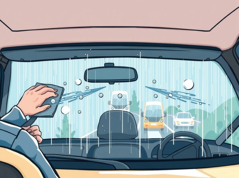 자동차 유리발수코팅 셀프 시공 완벽 가이드: 단계별 절차와 주의사항