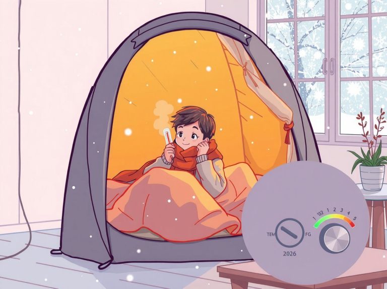 겨울 캠핑 안전: 난방텐트 내 화재 예방 및 환기 관리